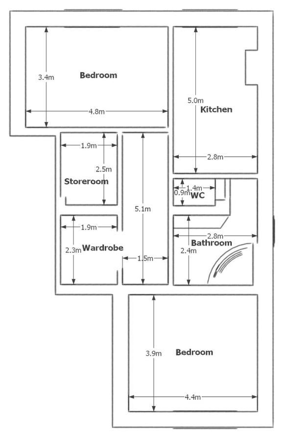 Brezno 2 Izbovy Apartman Sabi ภายนอก รูปภาพ